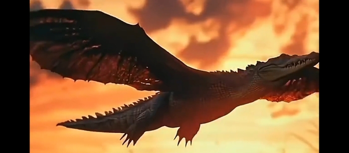 Летели два крокодила, один зелёный, второй в Африку...