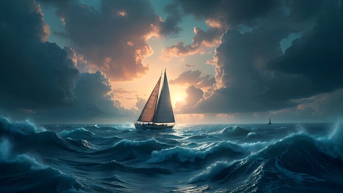 Шторм уходит