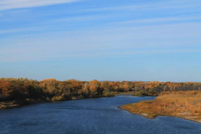 On the Crooked Bold - My, The photo, Nature, Landscape, River, Autumn, Astrakhan Region, Beautiful view