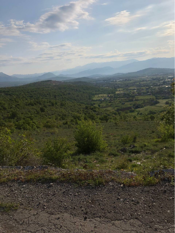 По дороге любовались ландшафтами