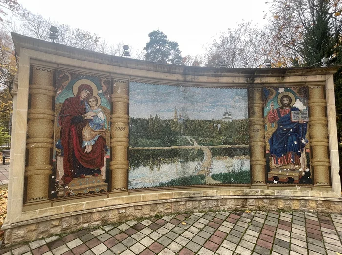 How we restored the mosaic panel on the territory of the Main Clinical Military Hospital - My, Restoration, Art, Mosaic, Icon, Longpost