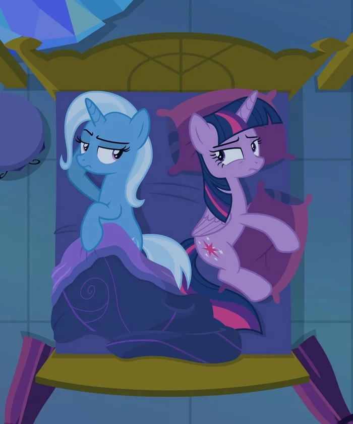 The Great and Powerful Trixie needs more Twilight Sparkle blankets! - My little pony, Twilight sparkle, Trixie