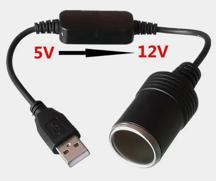 How to convert 5 volts from USB to 12 - Converter, Adapter, Adapter, USB, cigarette lighter, AliExpress, Products, Chinese goods, Auto, Electronics, Volt