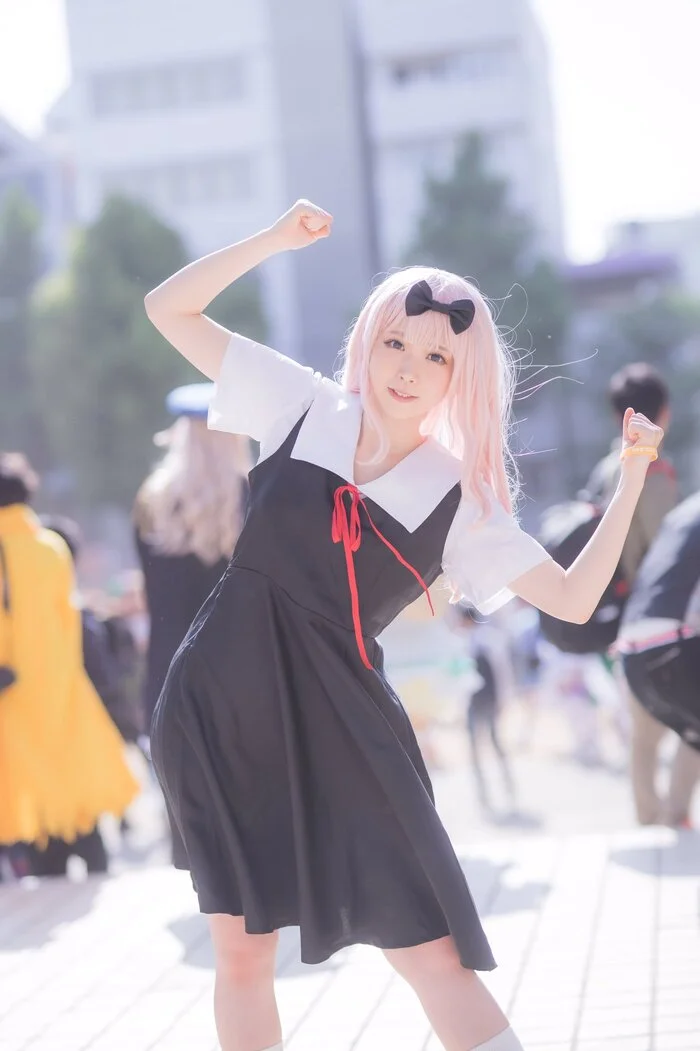 Kaguya-sama: Love is War | Chika Fujiwara - Cosplay, Fujiwara chika, Kaguya-Sama wa Kokurasetai, Anime, Twitter (link), The photo, Longpost