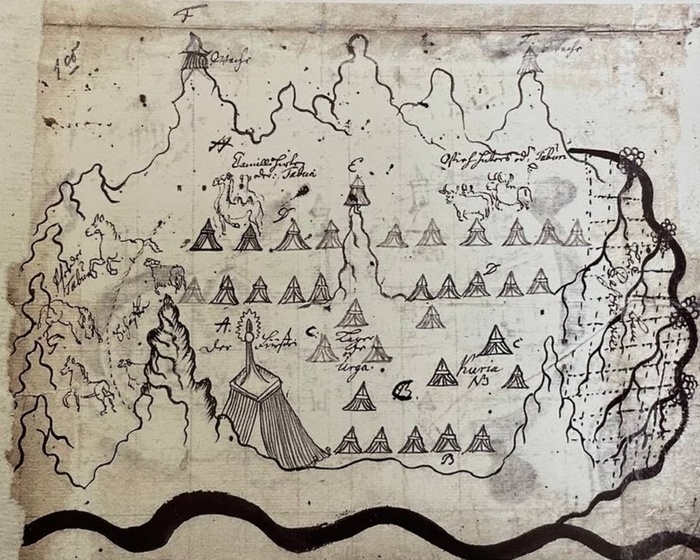 Урга джунгарского хунтайджи.