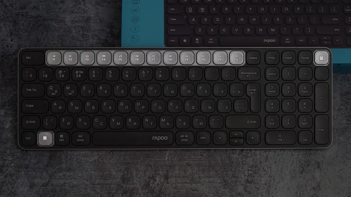 Rapoo E9350L Multi-Mode Wireless Keyboard Review - My, Electronics, Computer hardware, Assembling your computer, Keyboard, Computer, Computer help, Overview, Periphery, Longpost