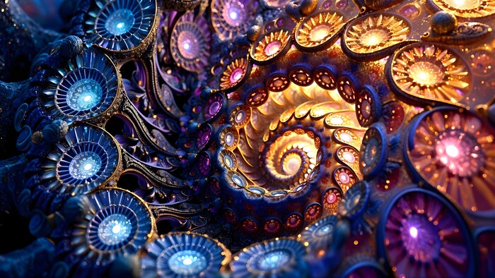 Путешествие сквозь космический фрактал