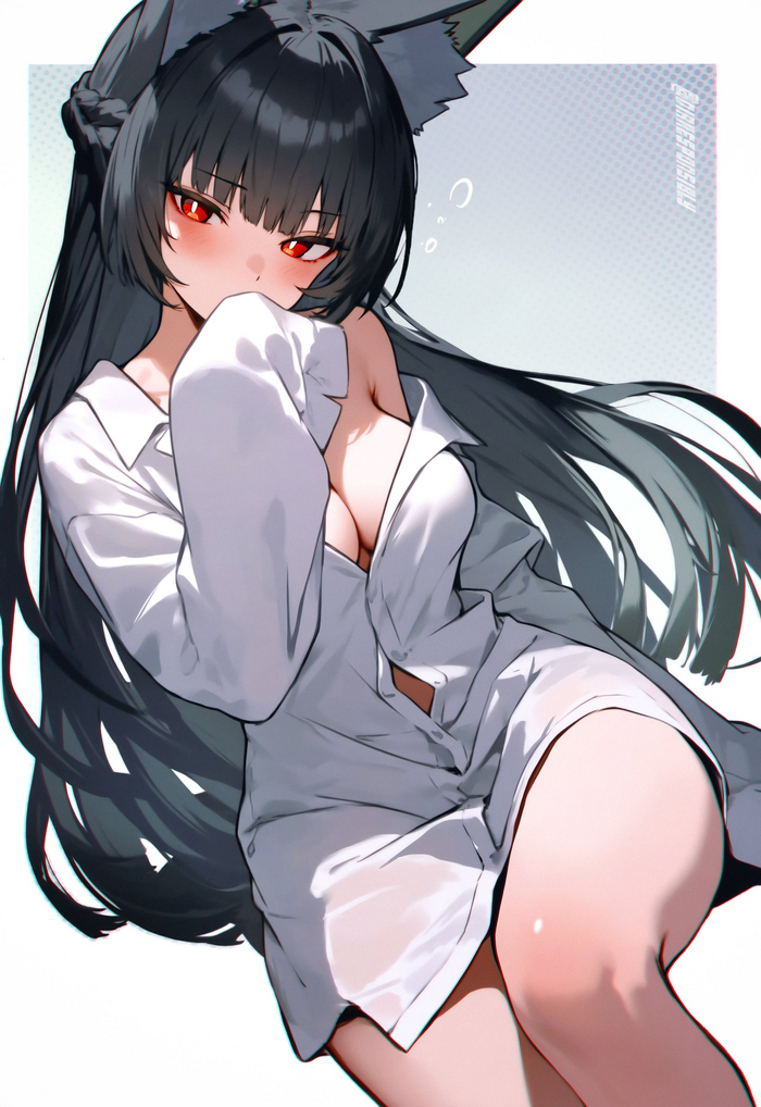 Miyabi Zenless Zone Zero, Hoshimi Miyabi (zzz), , , , Anime Art, ,  , Dirresponsibly, Animal Ears, 
