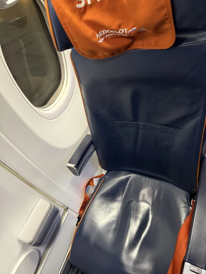 Aeroflot's New Anatomical Seats - My, The airport, Aeroflot, civil Aviation, Airplane, Longpost