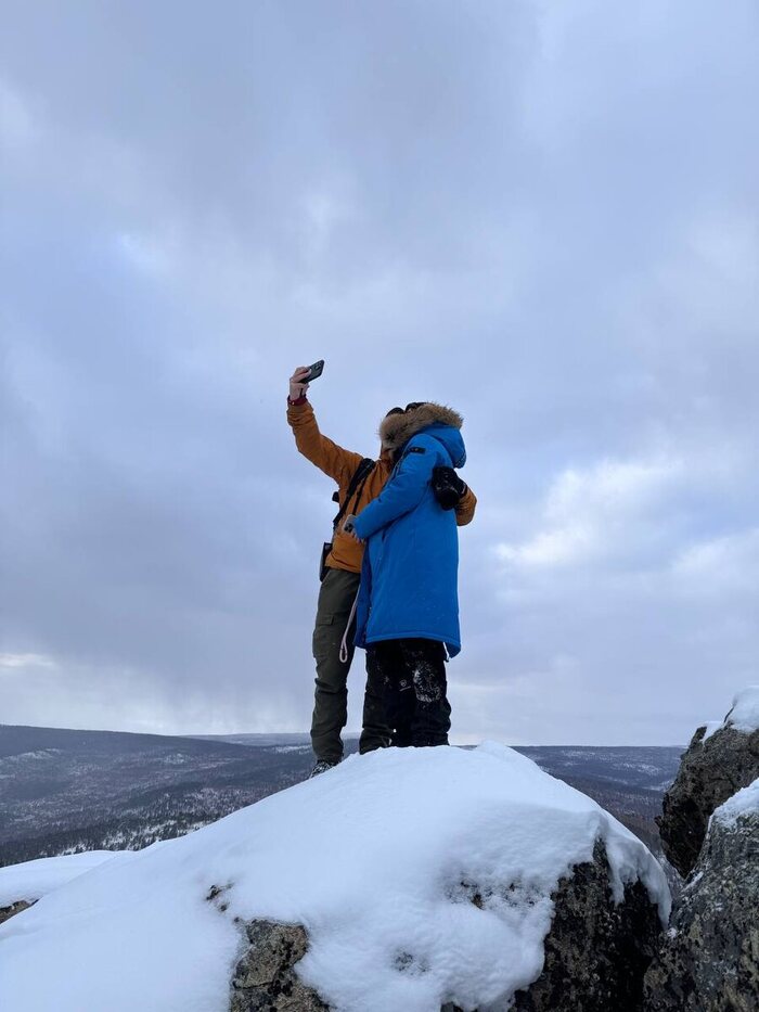 На вершине гребня