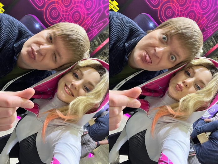 Поймала Петра, поблагодарила его за работу, всегда приятно слушать его озвучку <3