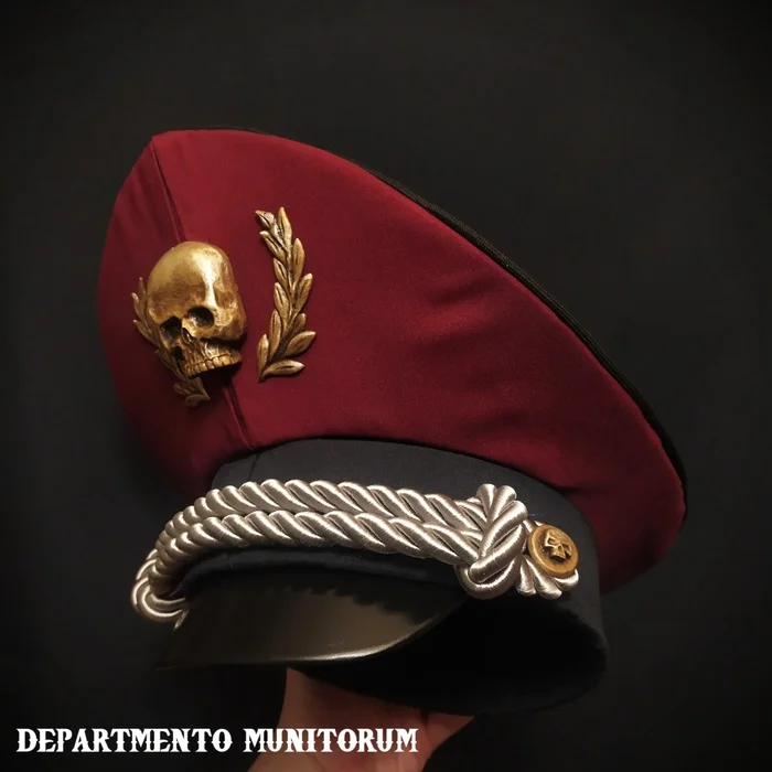 Imperial Guard Commissar Cap - My, Warhammer 40k, Warhammer, Astra Militarum, Cosplay, Longpost