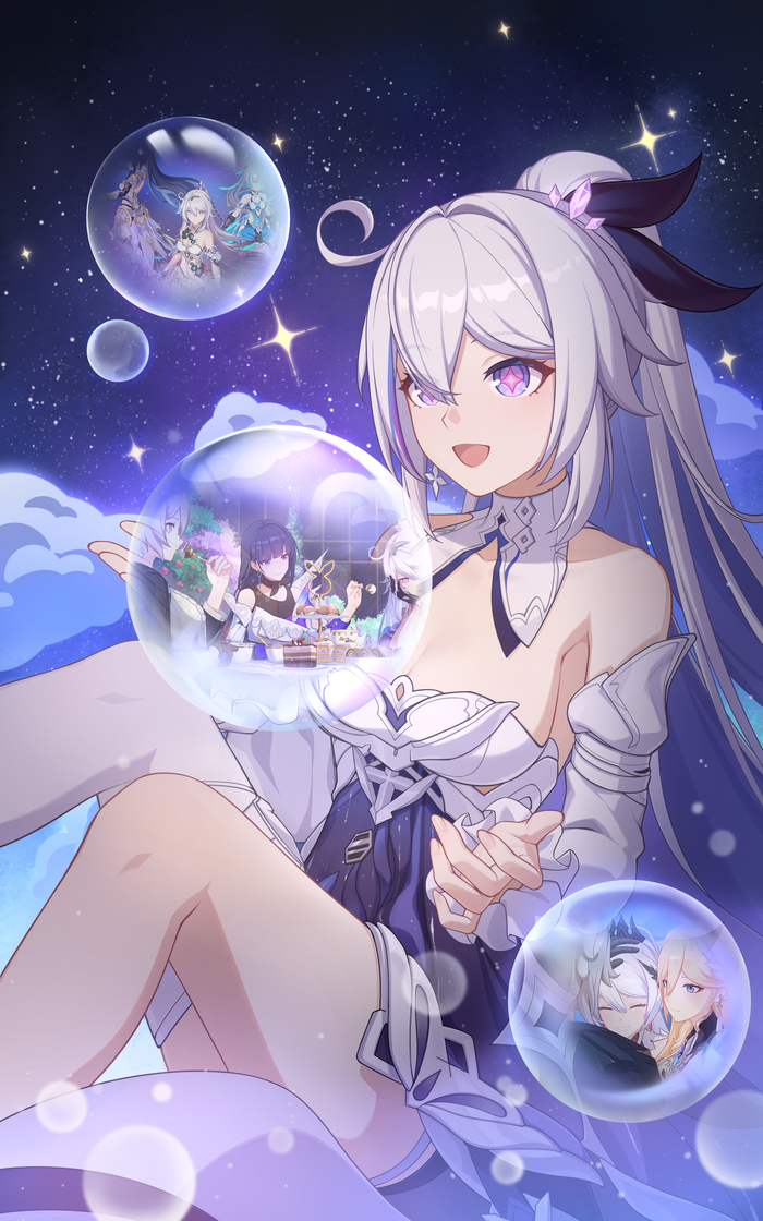 Happy Birthday Kiana! Anime Art, , Honkai Impact, Kiana Kaslana, Raiden Mei, Bronya Zaychik, Bianka durandal ataegina