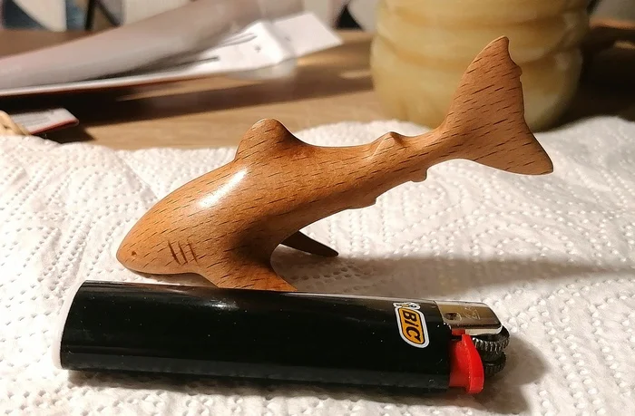 Here - My, Handmade, Woodworking, Shark, Wood products, Needlework without process