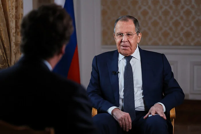 Lavrov's interview with Tucker Carlson published - Politics, Sergey Lavrov, Tucker Carlson, Interview, The newspaper