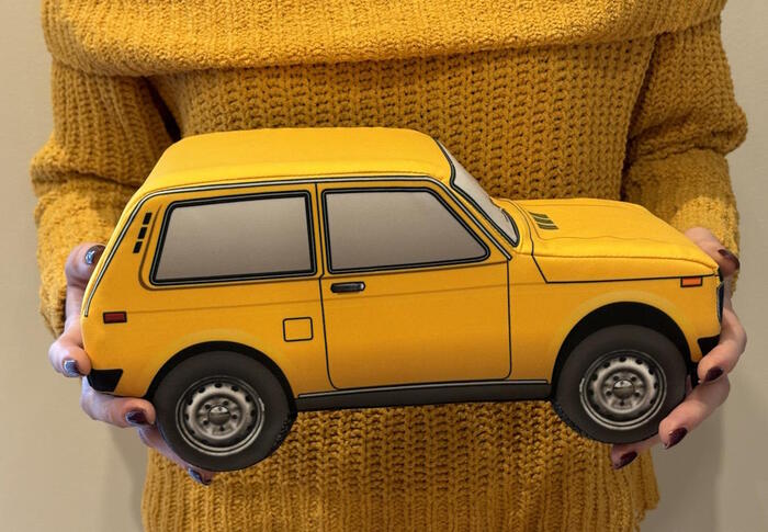 Soft toys in the shape of Lada Niva have started to be sold in Europe - Auto, Telegram (link), AvtoVAZ, Lada, Niva, Presents