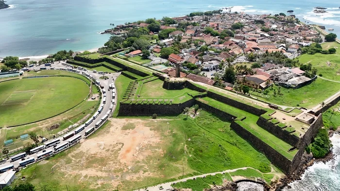 Galle Fort - My, Travels, The photo, Dji, Sri Lanka, Halle, Drive, Island, Ceylon, Dutch, Quadcopter, Aerial photography, Around the world, Crystallization, Туристы