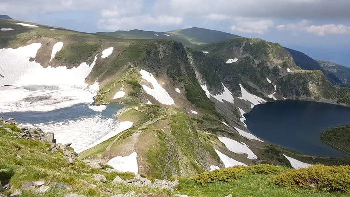 The Seven Rila Lakes - My, Mountain tourism, The mountains, Lake, Longpost
