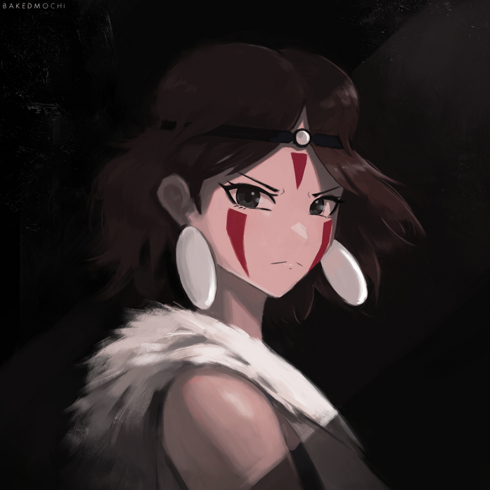 San , Anime Art, San,  , Studio Ghibli,  