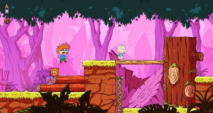 Rugrats Adventures in Gameland - My, Инди, Indie game, Gamers, Retro, Retro Games, Platformer, Dendy, Cartoons, Nickelodeon, Longpost