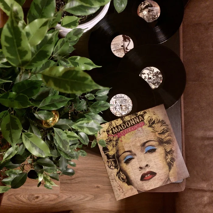 Madonna - Celebration - Madonna, Frozen (Madonna song), Like a Virgin, Vogue, Vinyl, Plate, Vinyl records, Mobile photography, Longpost