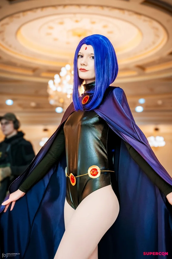 Raven - My, Cosplay, Milota, Raven, Teen titans, The photo, Longpost