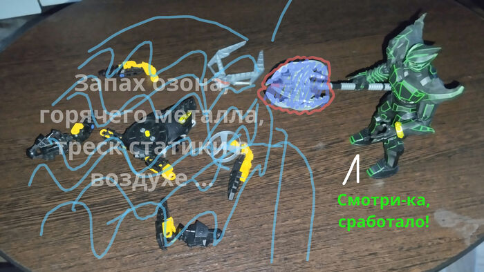 "Новое Орудие Вортикс" ... Ещё одна Самоделка комиксом Персонажи, Юмор, Фильмы, Робот, Пародия, Bionicle, Черный юмор, Кроссовер, Кукла, Коллекционные фигурки, Длиннопост