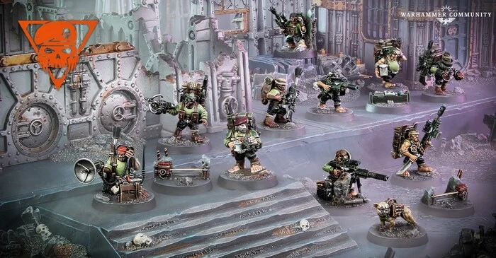 Don't threaten the Ratling Central by snacking on dry rations outside the trench - Board games, Wh miniatures, Warhammer 40k, Longpost