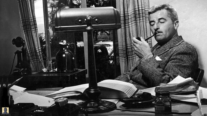 The Great and Whiskey. William Faulkner - Civilization Begins with Distillation - My, Whiskey, Bourbon, Faulkner, Writers, Alcohol, Beverages, Longpost