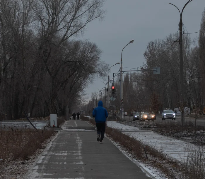 I wish there was some snow - My, Voronezh, December, Ship, The park, Reservoir, The photo, Amateur photography, Embankment, Longpost