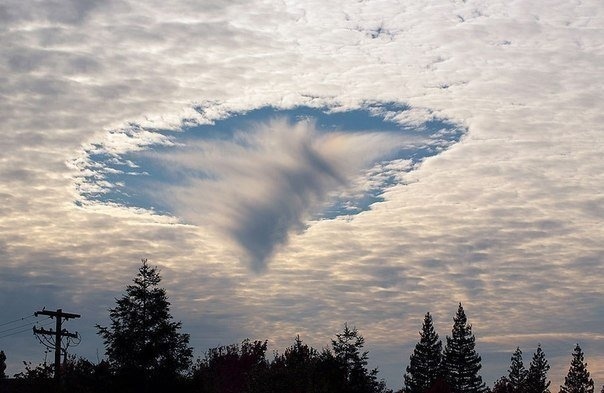 The Miracle of the Cloud - The photo, Nature, Clouds, Miracle, Beautiful view, Longpost