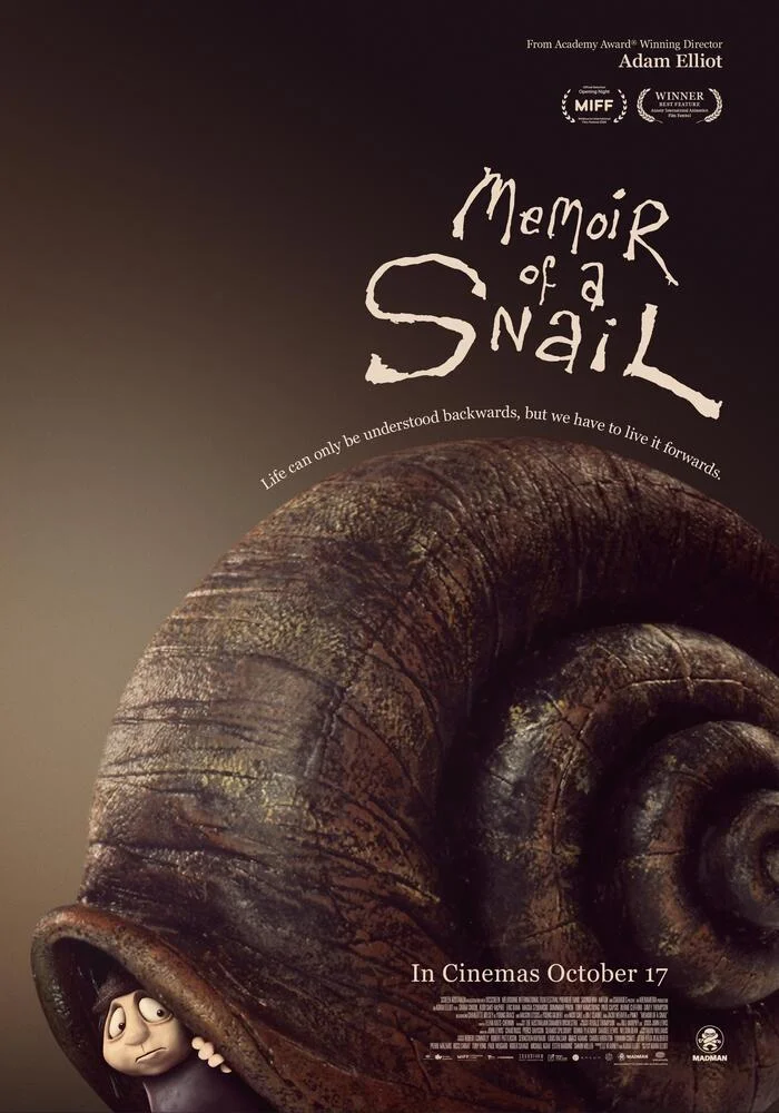 Memoirs of a Snail - Depressive Goodness from the Creator of Mary and Max - My, Cartoons, Drama, Video, Youtube, Longpost