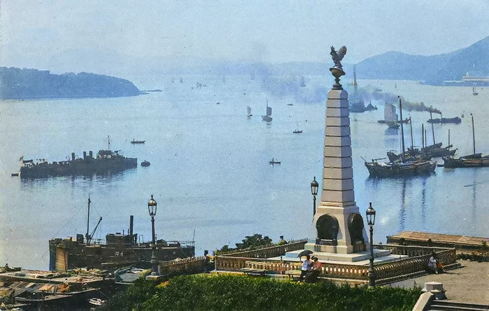 Удивительные и интересные фотографии Владивостока времен Дореволюционной России. 20 раскрашенных фотографий. Часть II Старое фото, Историческое фото, История города, Владивосток, Дальний Восток, 19 век, 20 век, Колоризация, Российская империя, Длиннопост