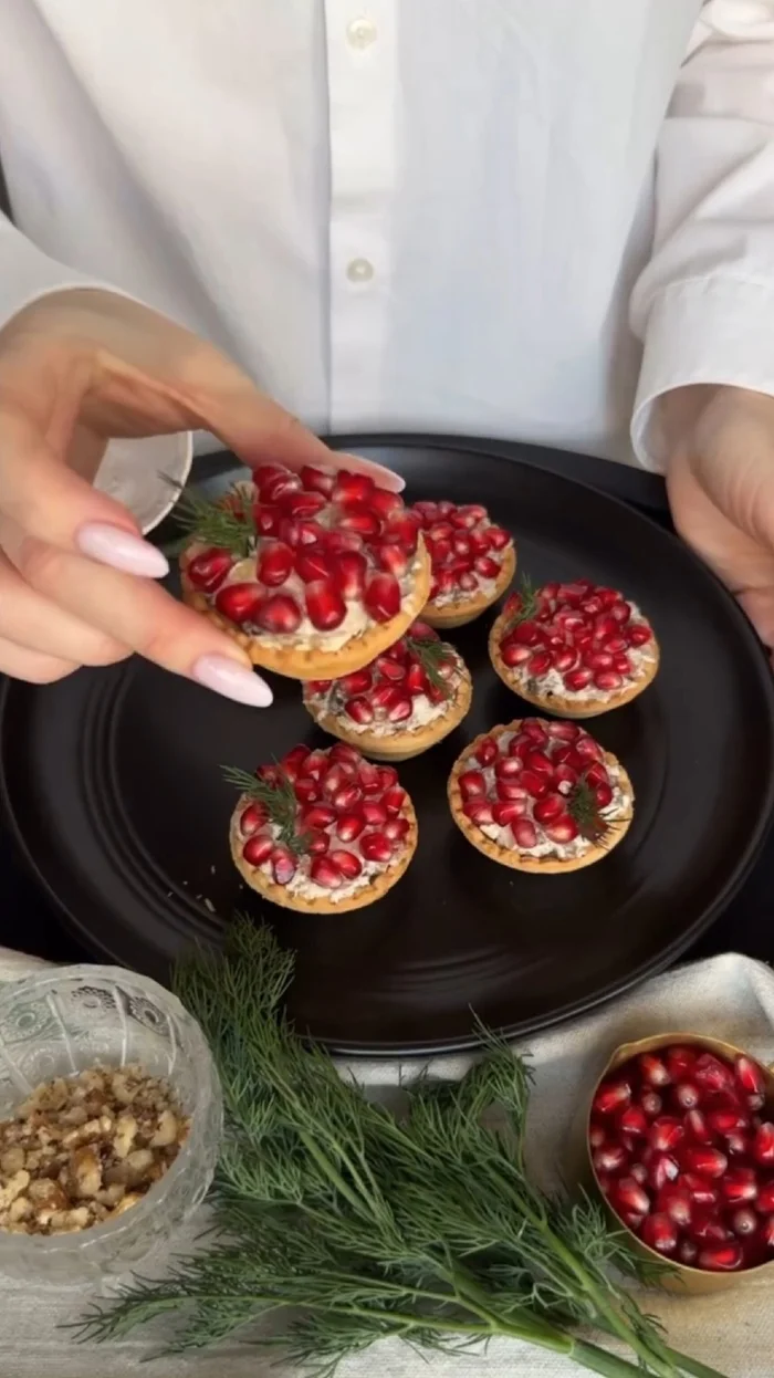 Elegant tartlets - Cooking, Serving dishes, Ingredients, Recipe, Tartlets, Festive table, Snack