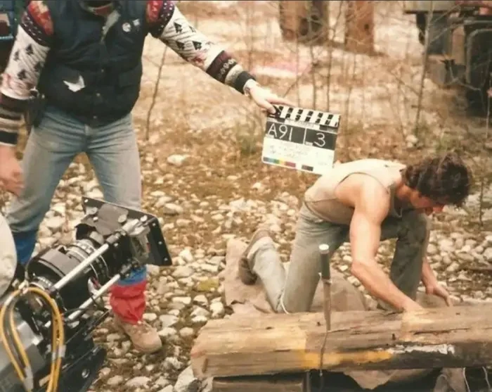 Stills from the filming of cult and not so cult films - Scene from the movie, Classic, Photos from filming, Nostalgia, Hollywood, Actors and actresses, 80-е, Movies, Longpost, Interesting facts about cinema