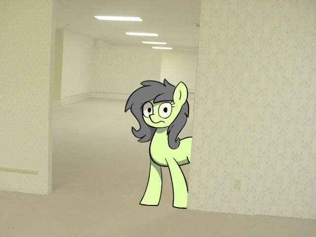 Where am I? - My little pony, Original character, Filly Anon, Backrooms