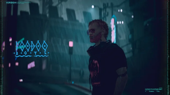 Voodooists - My, Cyberpunk 2077, Vee (Cyberpunk 2077), Passing, Mat