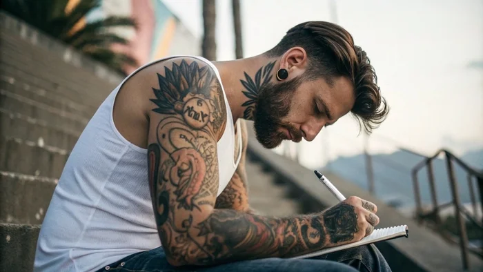 Custom Tattoos: How to Create a Unique Design? - My, Tattoo, Designer, Style, Tattoo sketch, Fashion, Fashion what are you doing, Design, Tattoo parlor, Tattoo artist, Longpost