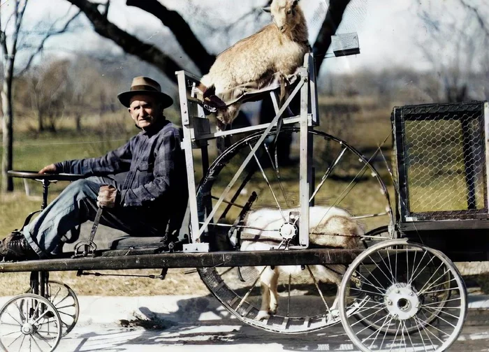 A selection of photographs from the past that will make you wonder. 20 colorized photographs from the 19th-20th centuries - the USSR, Made in USSR, Childhood in the USSR, USA vs USSR, Past, 60th, 70th, 80-е, The photo, Old photo, Historical photo, Memories, Telegram (link), Longpost