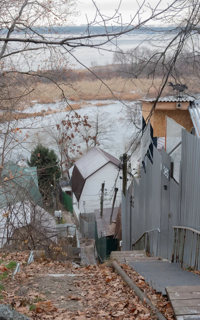 Houses in the village of Rybachy - My, Voronezh, Village, December, House, The photo, Amateur photography, Longpost