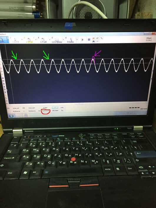 How can you determine this with an oscilloscope? - My, Car service, Auto repair, Spare parts, Auto, AvtoVAZ, Критика, Negative, Chinese cars, Tuning, Truck, Engine, Bmw, Opinion, Driver, Mercedes, Computer diagnostics, Longpost, Auto electrician, Want to know everything, Toyota, Mat