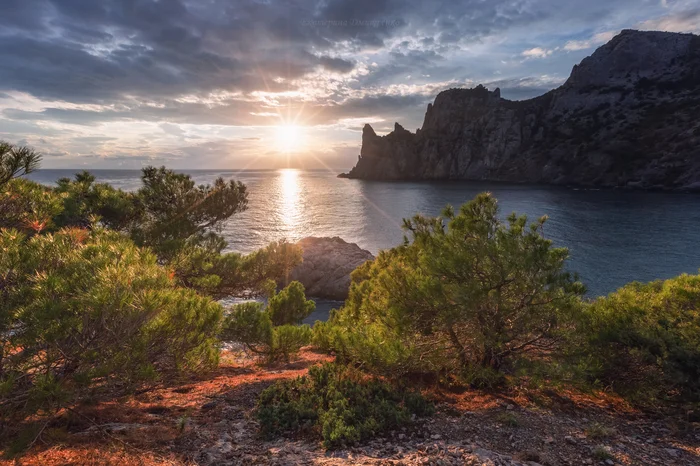 My Paradise - My, Sea, Landscape, Crimea, The mountains, The photo, Sunset