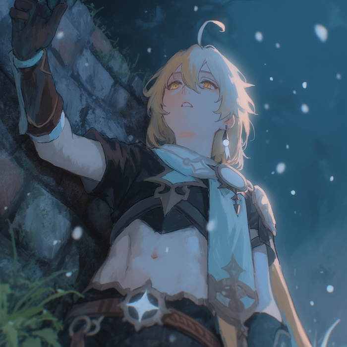     , Anime Art, ,  , Aether (Genshin Impact), Genshin Impact