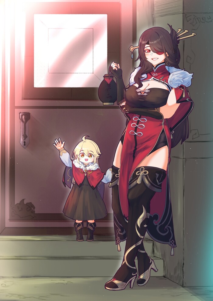   ,   , Anime Art, Beidou, Genshin Impact