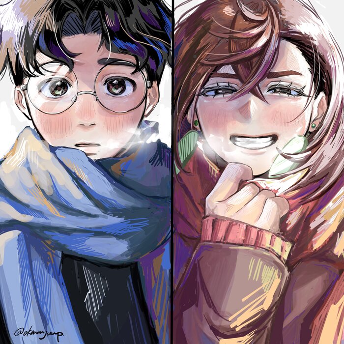  Anime Art, , Dandadan, Ayase Momo, Takakura Ken