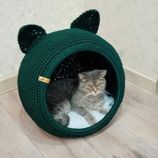 Kotodom - ball - Pet house, Pets, Dog, Cat lovers, Crochet, Knitting, Cat pads, Longpost