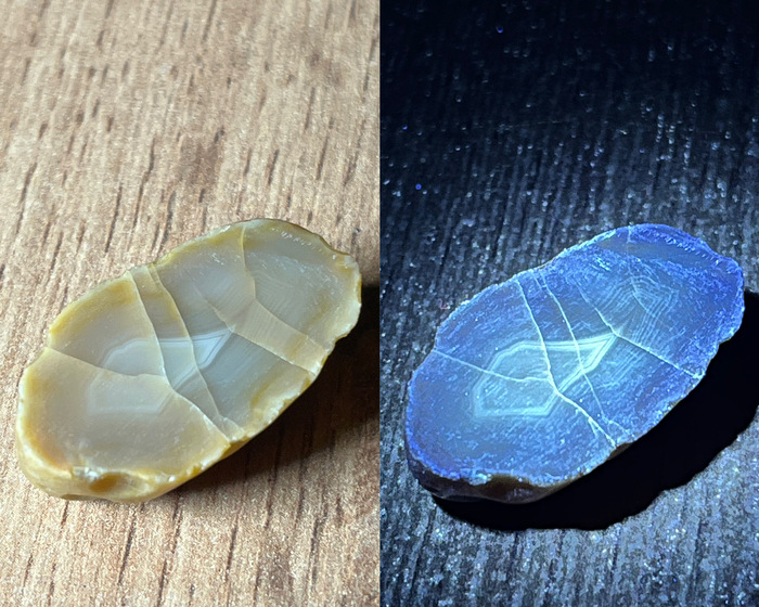 Выветренный агат