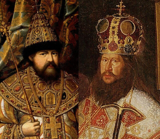 Царь Алексей Михайлович и патриарх Никон