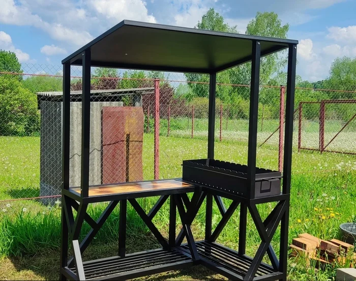 Here's another grill I made - My, Handmade, With your own hands, Brazier