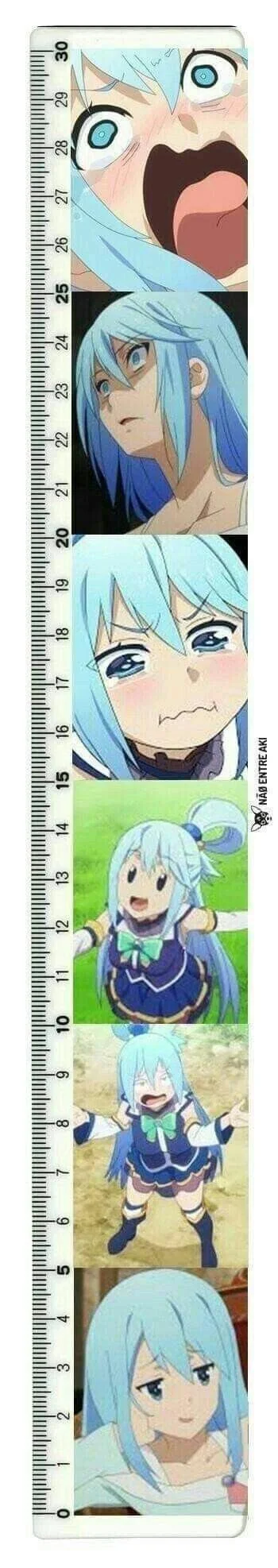 Those who understood, understood. - Anime, Ruler, Longpost, Konosuba, Aqua, Anime memes